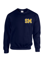 Load image into Gallery viewer, Personalized Initial Varsity Sweatshirt
