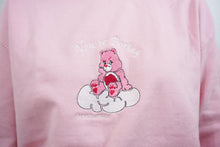 Load image into Gallery viewer, Pink Don’t Care Bear Sweatshirt