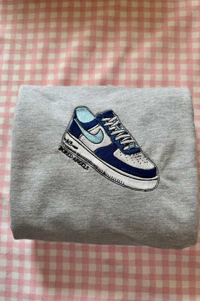 Grey Sneaker Sweatshirt