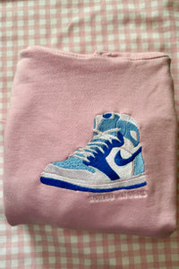 Pink Sneaker Hoodie