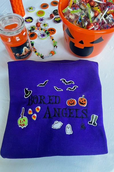 Halloween Patches Sweatshirt