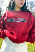 Load image into Gallery viewer, Athletic Red Varsity Sweatshirt
