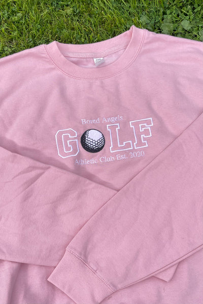 Golf Sweatshirt - Pink