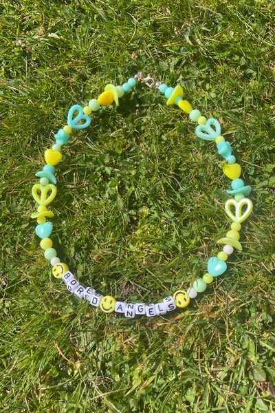 Key Lime Pie Beaded Necklace