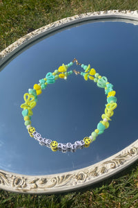 Key Lime Pie Beaded Necklace