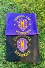 Load image into Gallery viewer, Nevermore Academy Purple Sweatshirt
