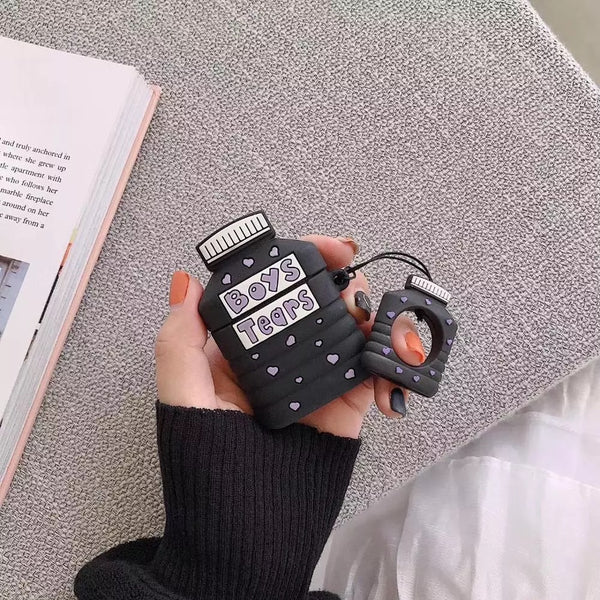 Boys Tears Black AirPod Case