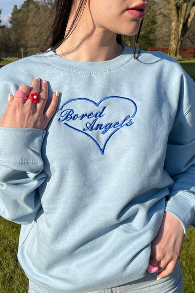 Baby Blue Sweetheart Sweatshirt