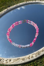 Load image into Gallery viewer, Bubblegum Beaded Necklace
