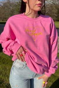 Hot Pink Sweetheart Sweatshirt