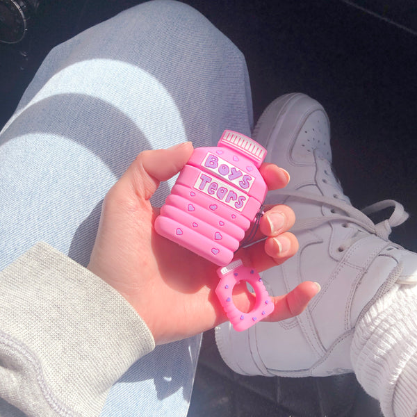 Boys Tears Pink AirPod Case