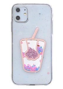 Glitter Drink IPhone Case