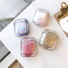 Load image into Gallery viewer, Pink Glitter AirPod Case
